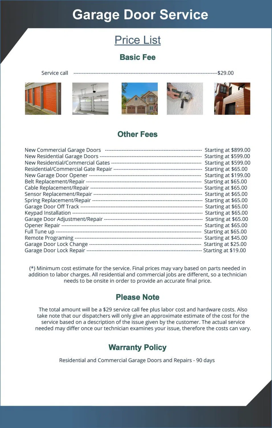 Exclusive Garage Door Service Hialeah, FL 786-350-1284